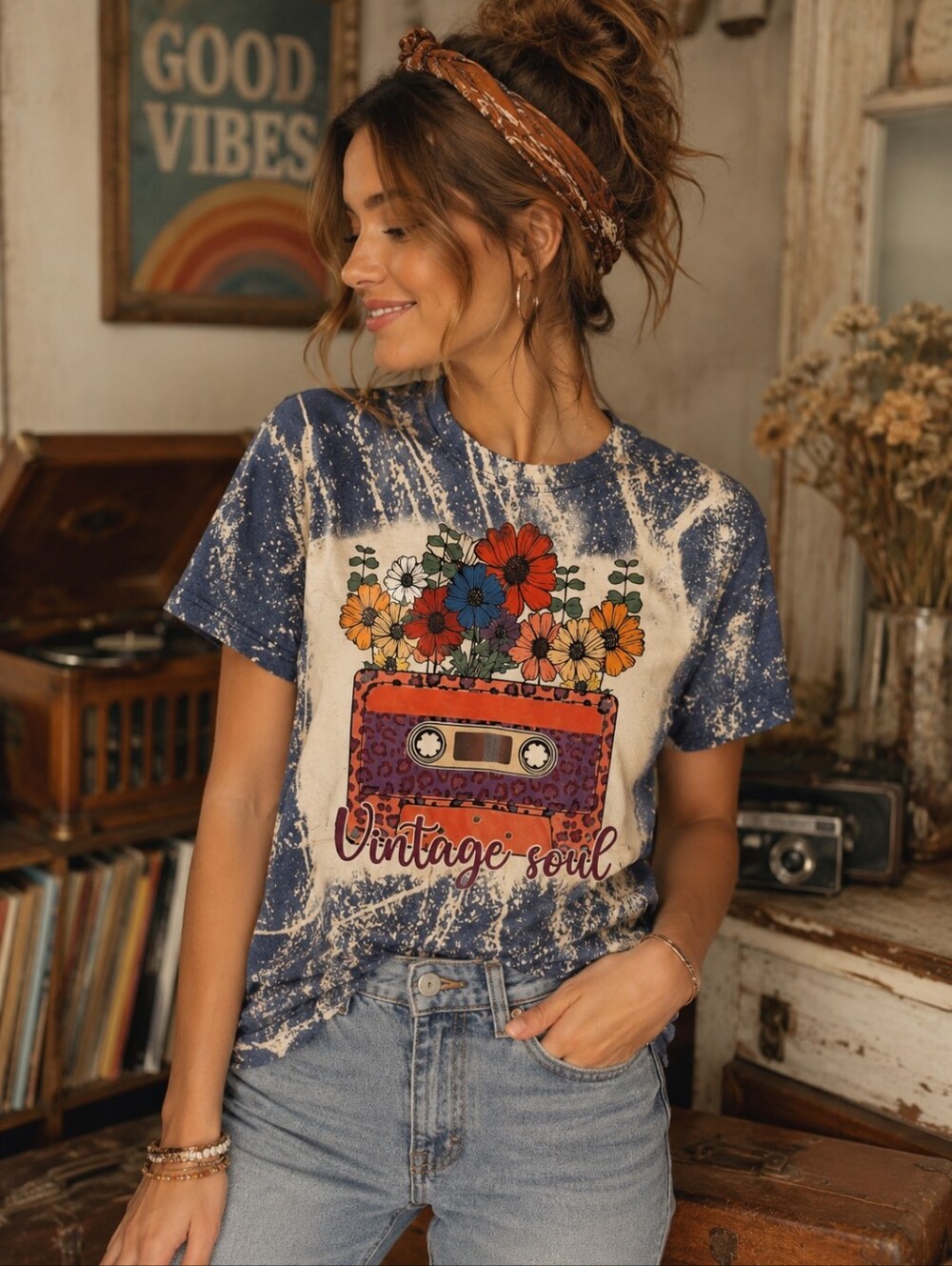 Vintage Soul Graphic T-Shirt
